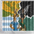Rugby 2025 Championship Shower Curtain Southern Hemisphere Countries Mascots - Polynesian Pride