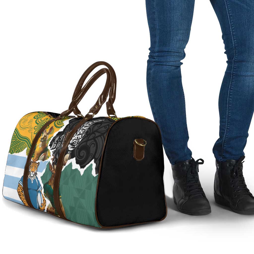 Rugby 2025 Championship Travel Bag Southern Hemisphere Countries Mascots LT14 - Polynesian Pride