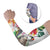 Aloha Hawaii Nene Goose Arm Sleeves Tropical Flowers Watercolor Stylized - Polynesian Pride