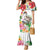 Aloha Hawaii Nene Goose Family Matching Mermaid Dress and Hawaiian Shirt Tropical Flowers Watercolor Stylized - Polynesian Pride