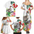 Aloha Hawaii Nene Goose Family Matching Summer Maxi Dress and Hawaiian Shirt Tropical Flowers Watercolor Stylized - Polynesian Pride