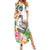 Aloha Hawaii Nene Goose Summer Maxi Dress Tropical Flowers Watercolor Stylized - Polynesian Pride