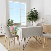 Aloha Hawaii Nene Goose Tablecloth Tropical Flowers Watercolor Stylized - Polynesian Pride