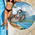 Aloha Hawaii Shaka Nene Goose Beach Blanket Surfing Take It Easy - Polynesian Pride