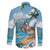 Aloha Hawaii Shaka Nene Goose Family Matching Tank Maxi Dress and Hawaiian Shirt Surfing Take It Easy - Polynesian Pride