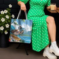 Aloha Hawaii Shaka Nene Goose Tote Bag Surfing Take It Easy - Polynesian Pride