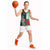 New Zealand and Wales Rugby Custom Basketball Jersey Aotearoa All Black Combine Welsh Dragon - Polynesian Pride