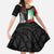 New Zealand and Wales Rugby Custom Family Matching Off Shoulder Maxi Dress and Hawaiian Shirt Aotearoa All Black Combine Welsh Dragon - Polynesian Pride