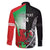 New Zealand and Wales Rugby Custom Family Matching Short Sleeve Bodycon Dress and Hawaiian Shirt Aotearoa All Black Combine Welsh Dragon - Polynesian Pride