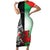 New Zealand and Wales Rugby Custom Family Matching Short Sleeve Bodycon Dress and Hawaiian Shirt Aotearoa All Black Combine Welsh Dragon - Polynesian Pride