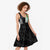 New Zealand and Wales Rugby Custom Midi Dress Aotearoa All Black Combine Welsh Dragon - Polynesian Pride