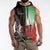 New Zealand and Wales Rugby Custom Sleeveless Zip Hoodie Aotearoa All Black Combine Welsh Dragon - Polynesian Pride