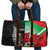 New Zealand and Wales Rugby Custom Travel Bag Aotearoa All Black Combine Welsh Dragon - Polynesian Pride