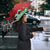 New Zealand and Wales Rugby Custom Umbrella Aotearoa All Black Combine Welsh Dragon - Polynesian Pride