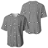 Black White Filipino Binakol Motifs Baseball Jersey Mabuhay Philippines Festival Kusikus Pattern LT14 - Polynesian Pride
