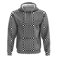 Black White Filipino Binakol Motifs Zip Hoodie Mabuhay Philippines Festival Kusikus Pattern LT14 Pullover Hoodie Black - Polynesian Pride