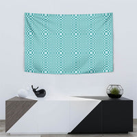 Cyan Filipino Binakol Motifs Tapestry Mabuhay Philippines Festival Kusikus Pattern LT14 - Polynesian Pride