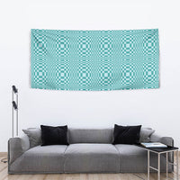 Cyan Filipino Binakol Motifs Tapestry Mabuhay Philippines Festival Kusikus Pattern LT14 - Polynesian Pride