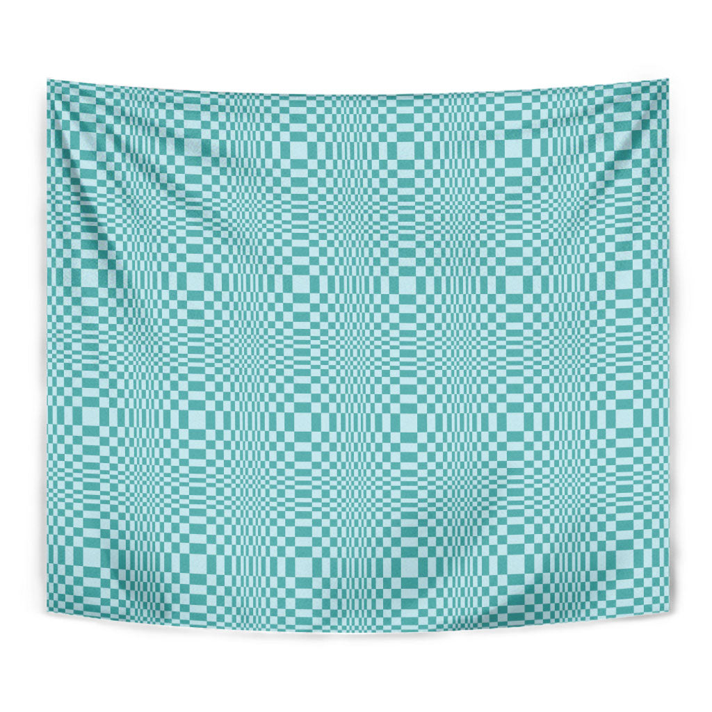 Cyan Filipino Binakol Motifs Tapestry Mabuhay Philippines Festival Kusikus Pattern LT14 - Polynesian Pride