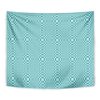 Cyan Filipino Binakol Motifs Tapestry Mabuhay Philippines Festival Kusikus Pattern LT14 - Polynesian Pride
