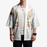Mate Maa Tonga Rugby Custom Kimono 2026 Tongan Ngatu Pattern LT14 - Polynesian Pride