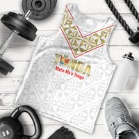Mate Maa Tonga Rugby Custom Men Tank Top 2026 Tongan Ngatu Pattern LT14 - Polynesian Pride