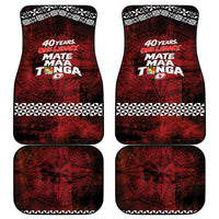 Mate Maa Tonga Rugby 2026 Car Mats 40 Years Anniversary One Legacy LT14 - Polynesian Pride