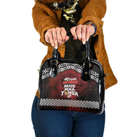 Mate Maa Tonga Rugby 2026 Shoulder Handbag 40 Years Anniversary One Legacy LT14 One Size Red - Polynesian Pride