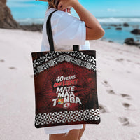 Mate Maa Tonga Rugby 2026 Tote Bag 40 Years Anniversary One Legacy LT14 - Polynesian Pride