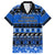 Personalised New Zealand Christmas Hawaiian Shirt Aotearoa Kiwi Meri Kirihimete Blue Version LT14 Blue - Polynesian Pride