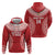 Custom Tonga Mate Maa Hoodie Go Champions Tongan Ngatu - Red