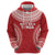 Custom Tonga Mate Maa Hoodie Go Champions Tongan Ngatu - Red