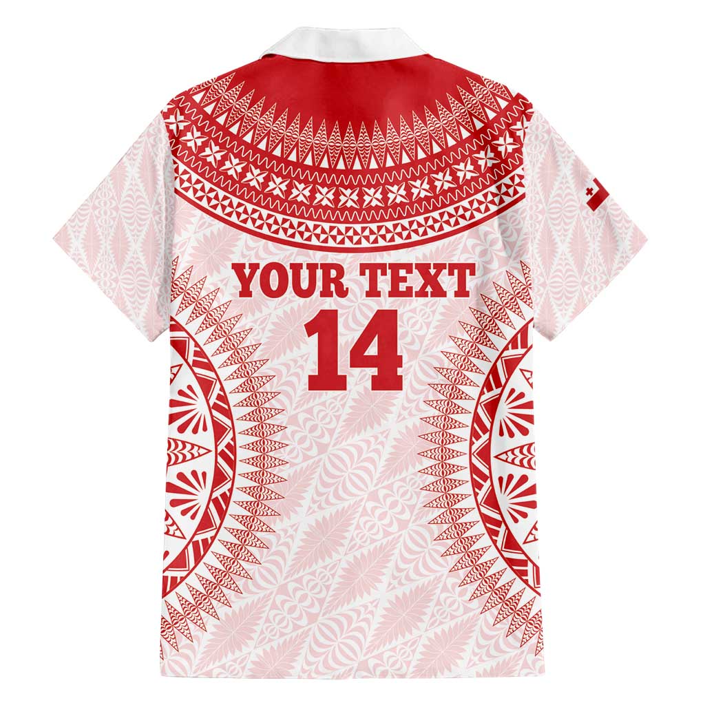 Custom Tonga Mate Maa Family Matching Long Sleeve Bodycon Dress and Hawaiian Shirt Go Champions Tongan Ngatu - White LT14 - Polynesian Pride