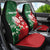 Custom Tonga And Australia Rugby Car Seat Cover Mate Maa Tongan Ngatu Mix Kangaroos Aboriginal