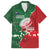 Custom Tonga And Australia Rugby Family Matching Puletasi and Hawaiian Shirt Mate Maa Tongan Ngatu Mix Kangaroos Aboriginal