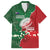 Custom Tonga And Australia Rugby Hawaiian Shirt Mate Maa Tongan Ngatu Mix Kangaroos Aboriginal