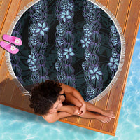 Purple Paradise Hawaii Shell Lei Beach Blanket Hawaiian Sunrise Shell Hebrew Cone Plumeria - Polynesian Pride