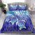 Polynesia Sea Turtle Bedding Set Happy Valentine Day Polynesian - Dark Cyan LT14 - Polynesian Pride