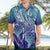 Polynesia Sea Turtle Hawaiian Shirt Happy Valentine Day Polynesian - Dark Cyan LT14 - Polynesian Pride