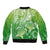 Polynesia Sea Turtle Bomber Jacket Happy Valentine Day Polynesian - Green LT14 - Polynesian Pride