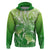 Polynesia Sea Turtle Hoodie Happy Valentine Day Polynesian - Green LT14 Green - Polynesian Pride