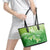 Polynesia Sea Turtle Leather Tote Bag Happy Valentine Day Polynesian - Green LT14 - Polynesian Pride