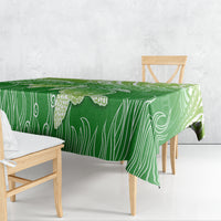 Polynesia Sea Turtle Tablecloth Happy Valentine Day Polynesian - Green LT14 - Polynesian Pride