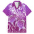 Polynesia Valentine Day Hawaiian Shirt Polynesian Sea Turtle Purple Version LT14 Purple - Polynesian Pride