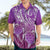 Polynesia Valentine Day Hawaiian Shirt Polynesian Sea Turtle Purple Version LT14 - Polynesian Pride