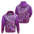 Polynesia Valentine Day Hoodie Polynesian Sea Turtle Purple Version LT14 - Polynesian Pride