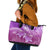 Polynesia Valentine Day Leather Tote Bag Polynesian Sea Turtle Purple Version LT14 Purple - Polynesian Pride