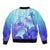 Polynesia Valentine Day Bomber Jacket Polynesian Sea Turtle Turquoise Version LT14 - Polynesian Pride