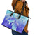 Polynesia Valentine Day Leather Tote Bag Polynesian Sea Turtle Turquoise Version LT14 - Polynesian Pride