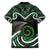 Koru Pounamu Aotearoa Hawaiian Shirt Maori Paua Shell Mix Silver Fern